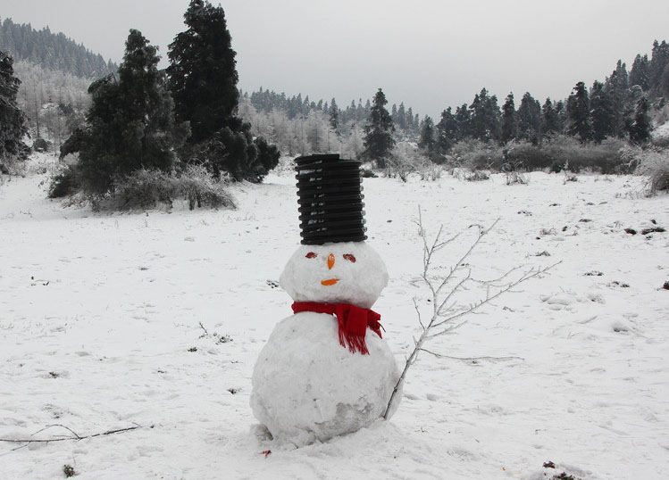 雪人照片