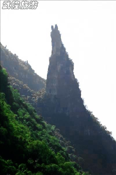 芙蓉江景点之“玉兔望月”