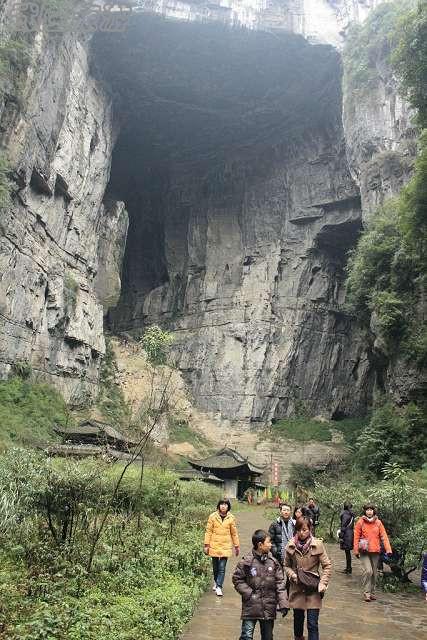 游《满城尽带黄金甲》拍摄地武隆天坑小记