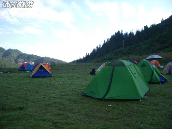 武隆仙女湖露营记