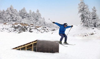 到仙女山滑雪去