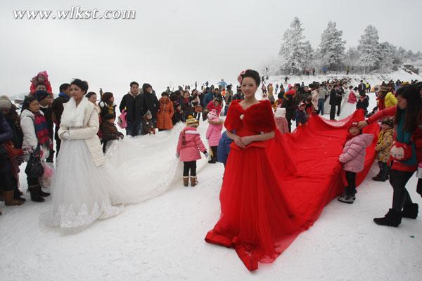 重庆武隆仙女山冰雪童话旅游季开幕