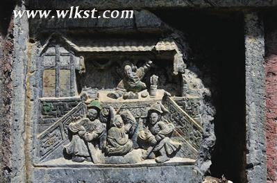 武隆 田家寨 200多年前的石雕