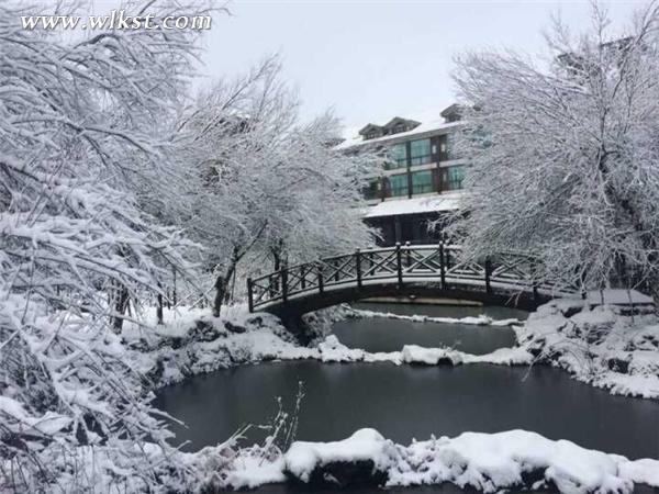 仙女山雪景