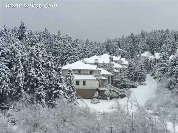 仙女山雪景