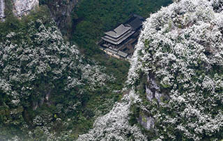 天生三桥唯美冬日雪景赏