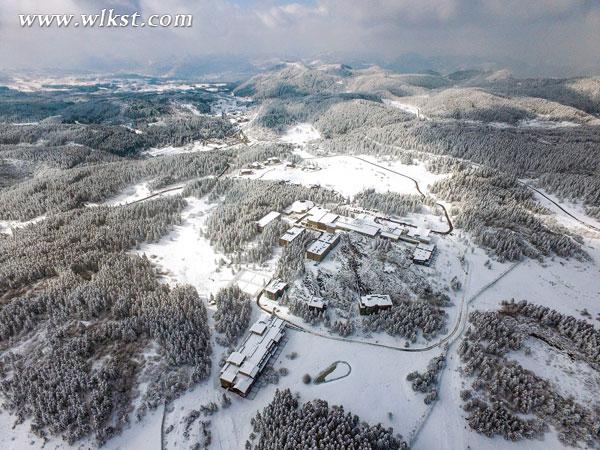 仙女山雪景