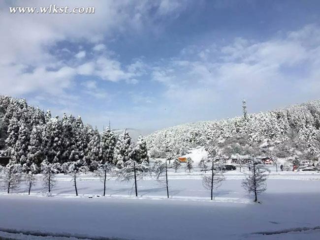 仙女山雪