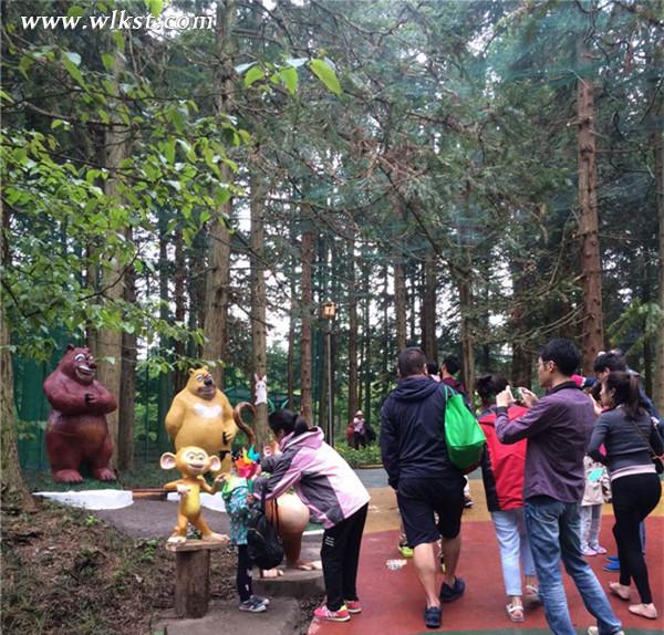 　亚州首家奇幻松鼠乐园 本周六在武隆仙女山开园