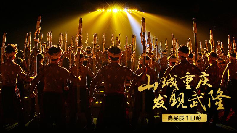 天坑+地缝+印象武隆一日游