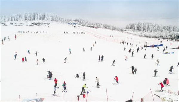 仙女山滑雪